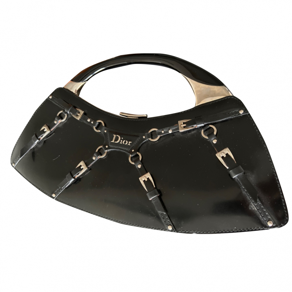 Christian Dior Sac à main noir soirée