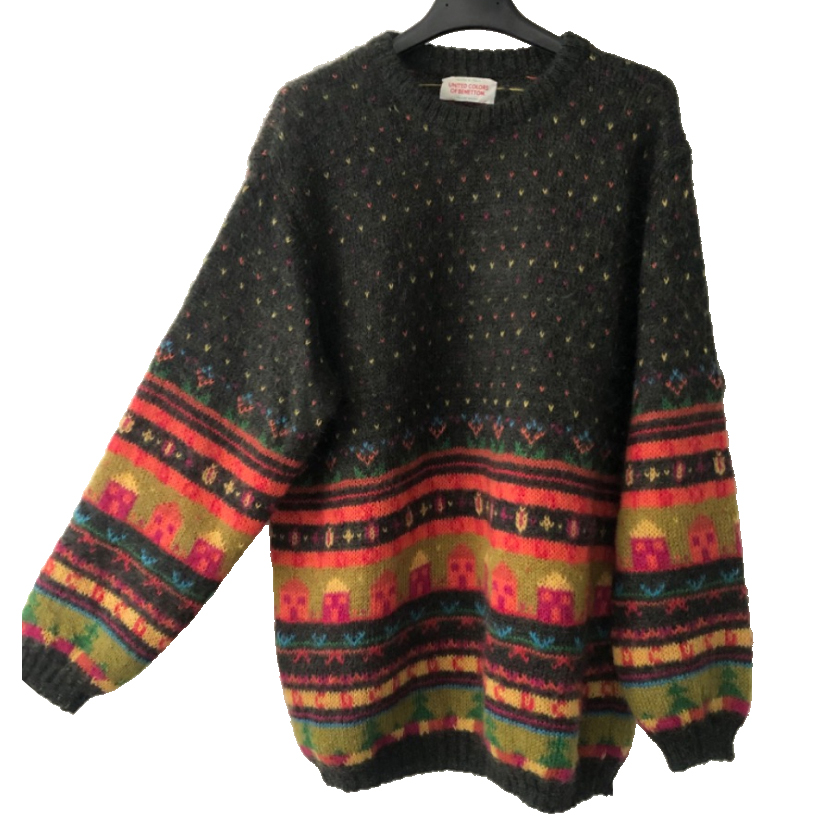 Benetton Mohair knitted sweater