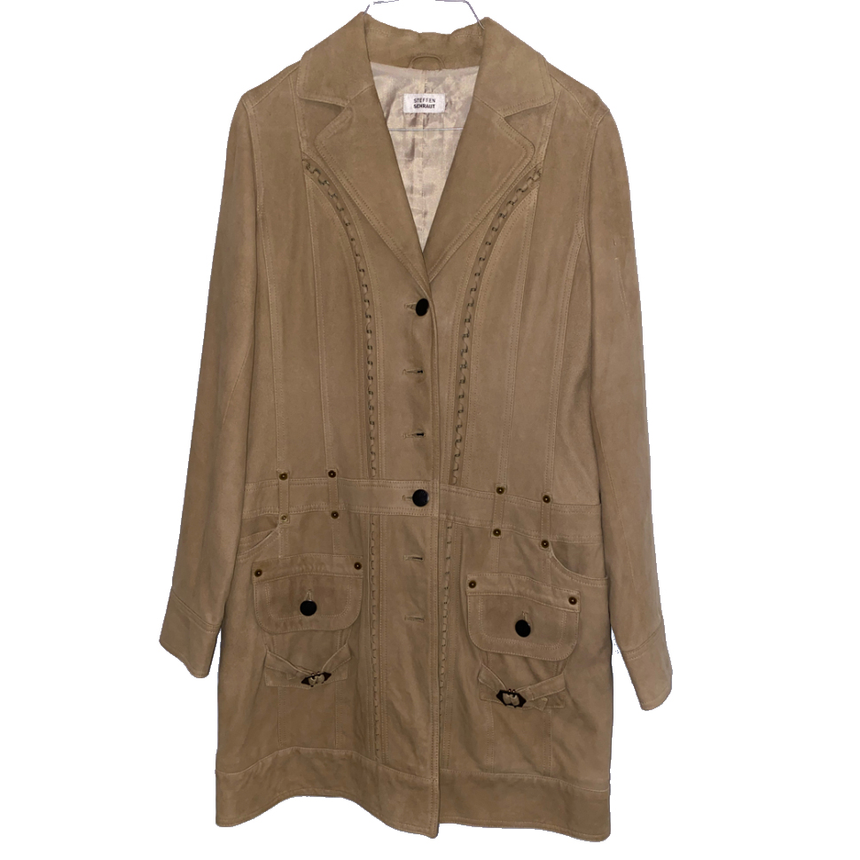 Steffen Schraut Suede coat
