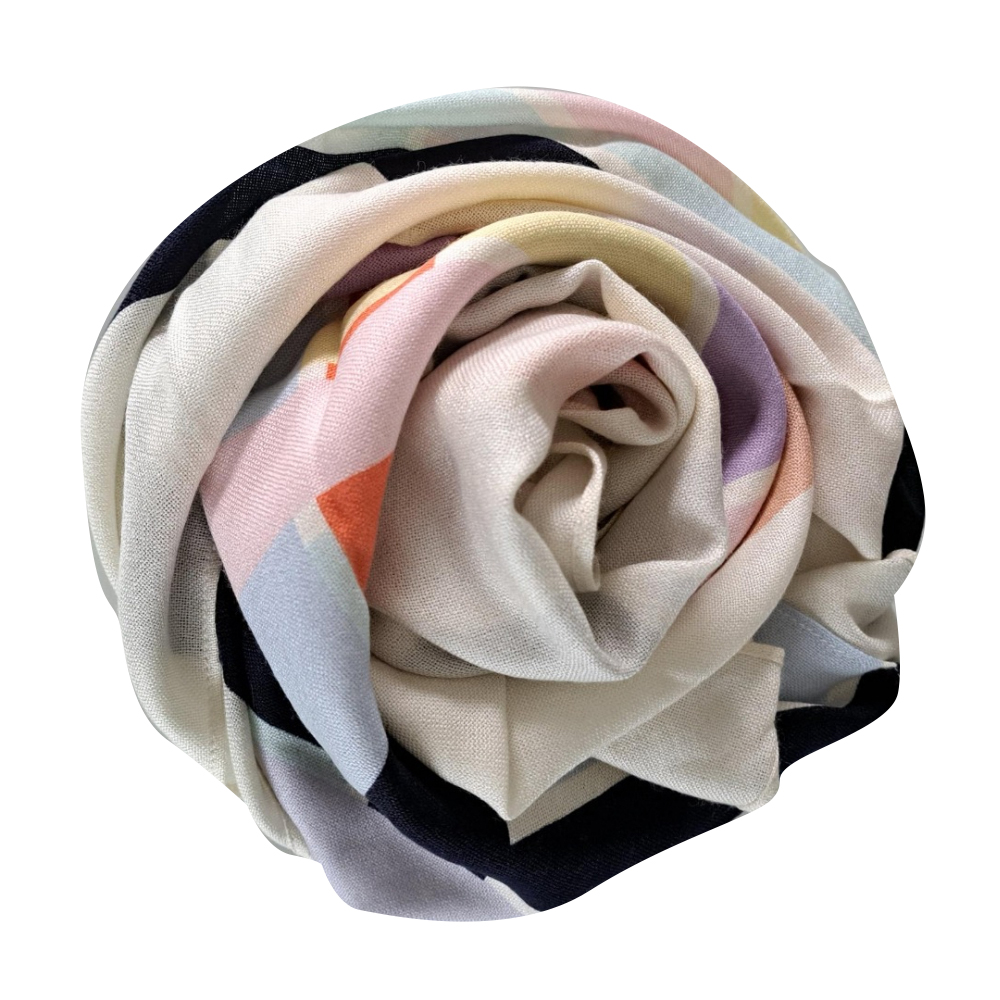 Eric Bompard Ice-cream ribbon square