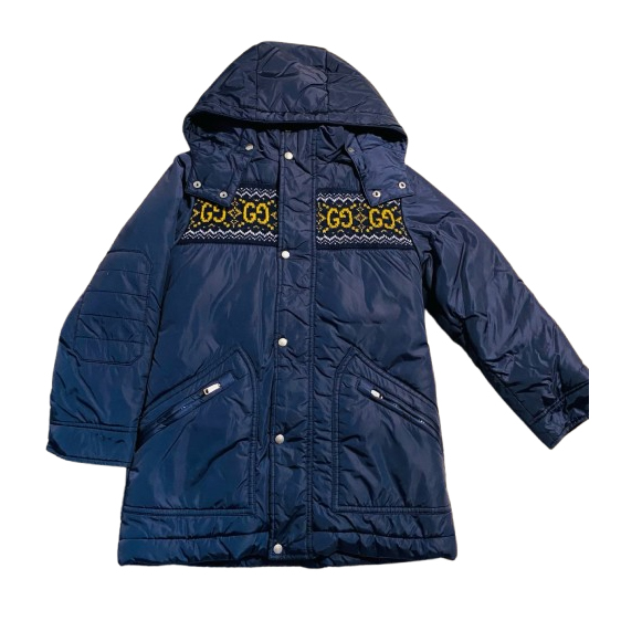 Gucci Daunenmantel mit GG