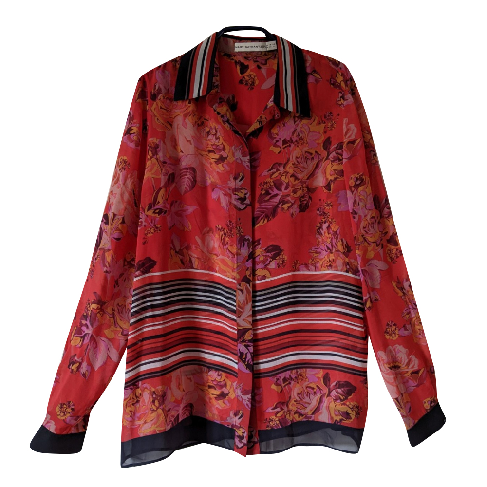 Mary Katrantzou Luftige Bluse