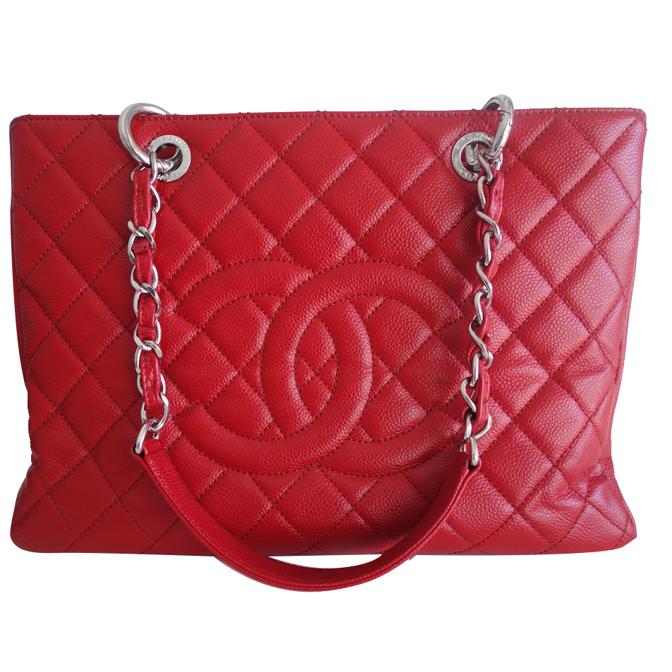 Red Chanel GST bag - Chanel