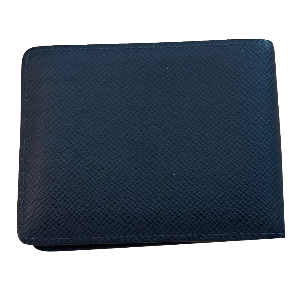 Louis Vuitton Portefeuille Slender Bleu Uni