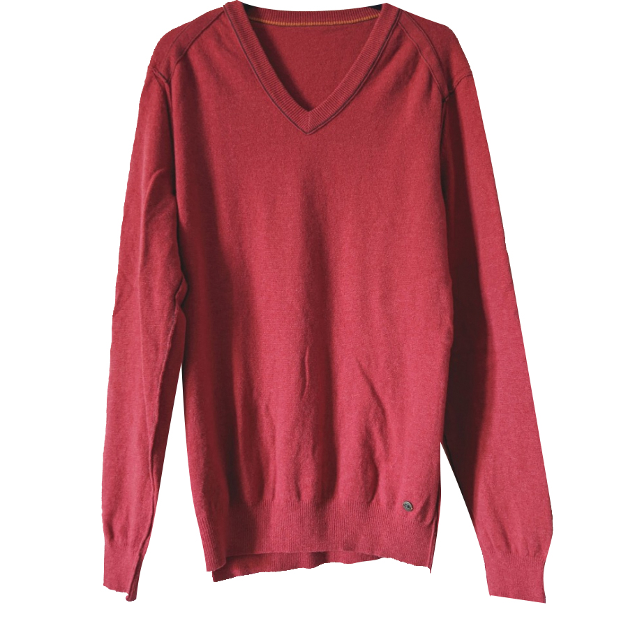 Boss Orange Pull vermillon délavé unisexe