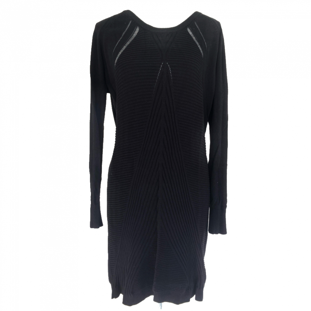 In Wear Black knitted dress