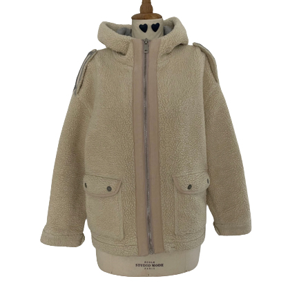 Scotch & Soda Manteau effet peau de mouton