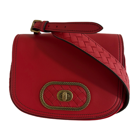 Bottega Veneta Luna Intrecciato Crossbody Tasche aus Leder