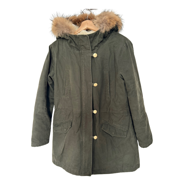 Cyrillus Long Fur-Lined Parka Déperlant