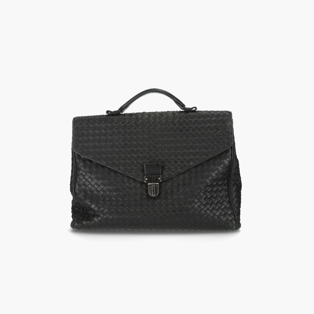 Bottega Veneta Peforated Intrecciato Briefcase