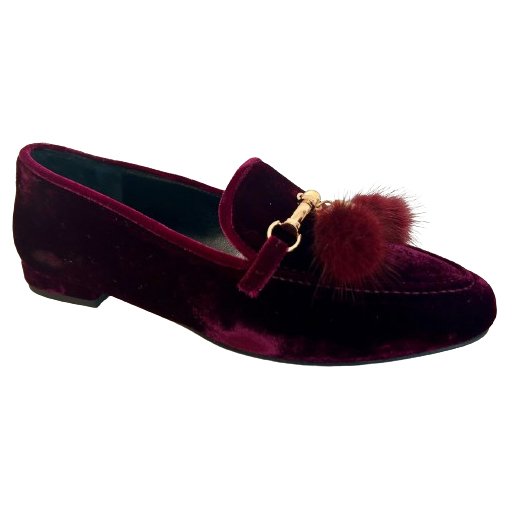 Navyboot Velvet Loafer Shoes