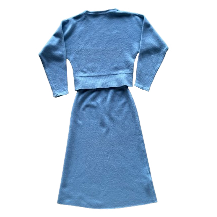 Equipment Top Suzanna et jupe Daveney en Ciel Blue