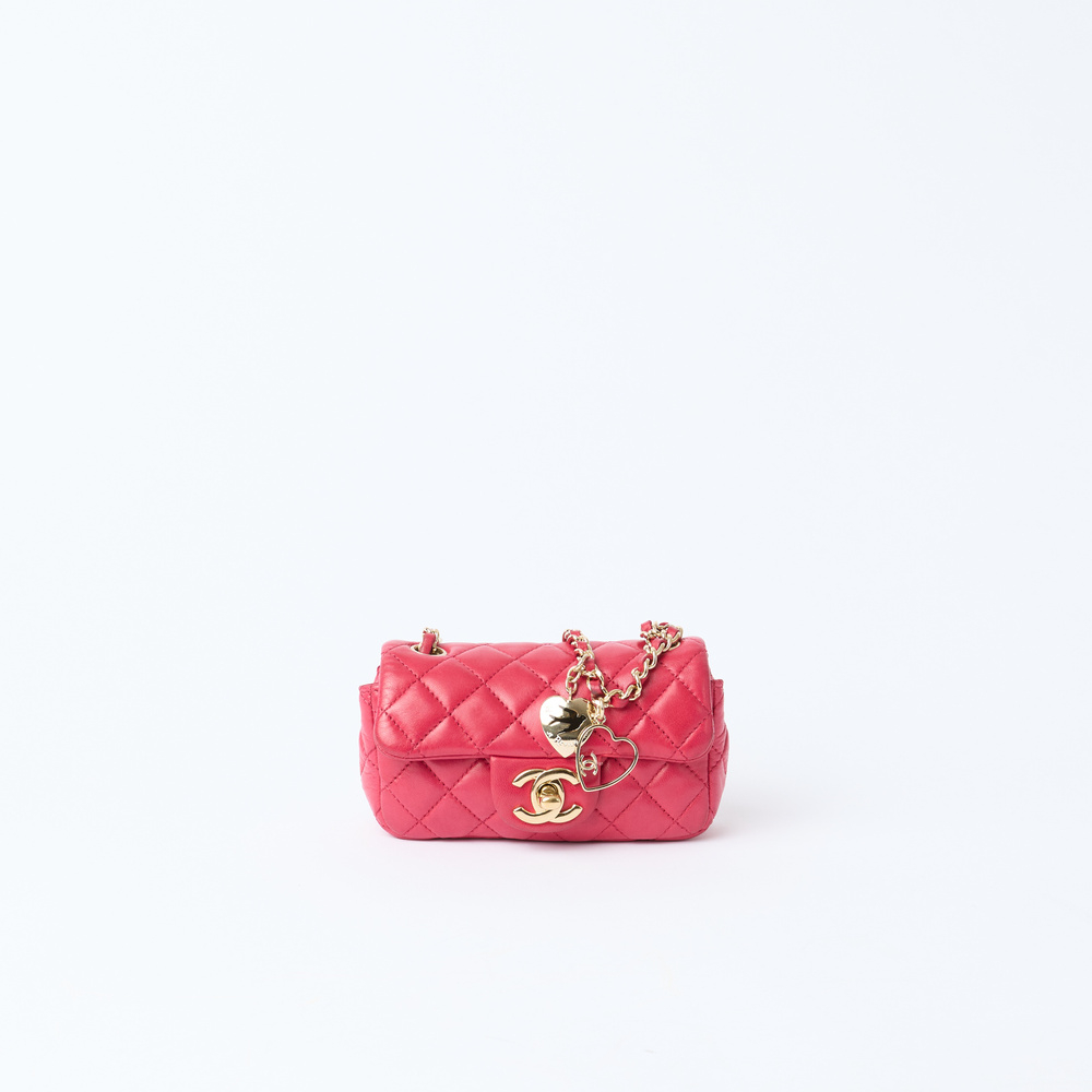 Chanel Mini Valentine Charms Flap Bag