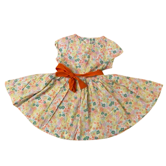 Petit Bateau Geblümtes Kleid