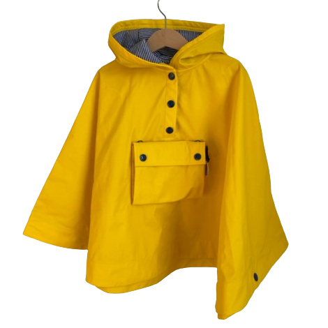 Petit Bateau Ciré cape jaune