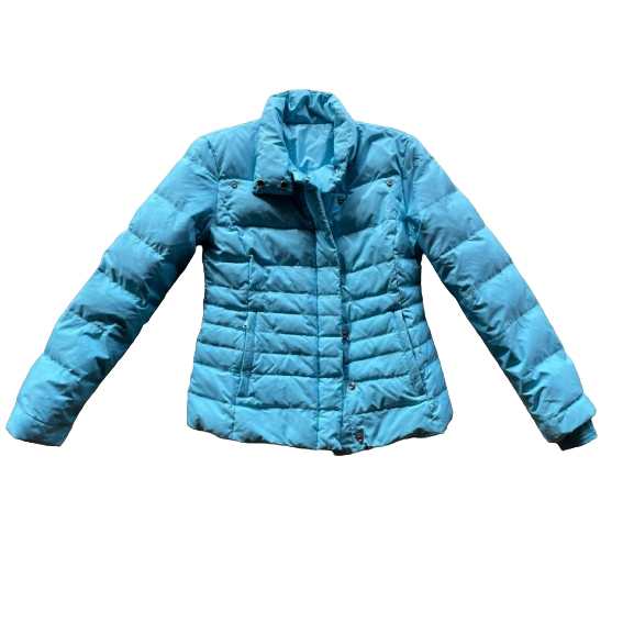 Elie Tahari Beautiful powder blue down puffer jacket!