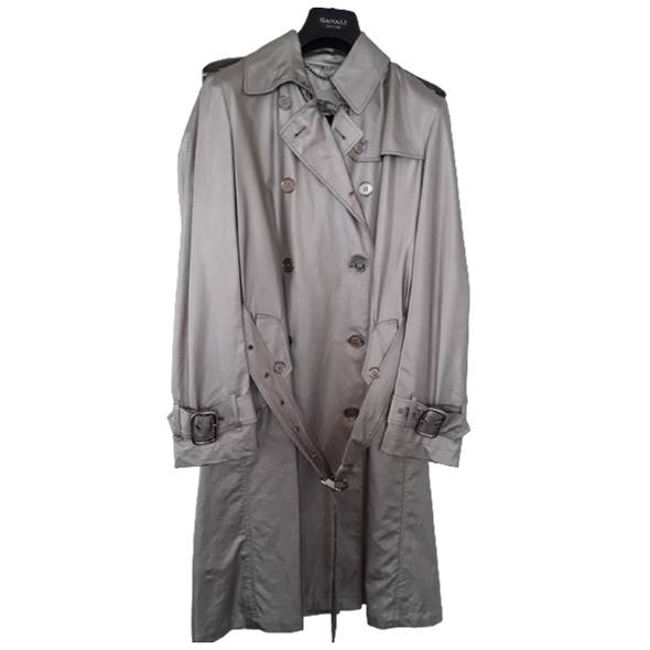 Burberry Slightly silvered trench coats from Burberry London.