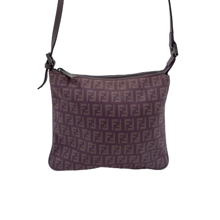 Fendi Purple Canvas Fendi Handbag