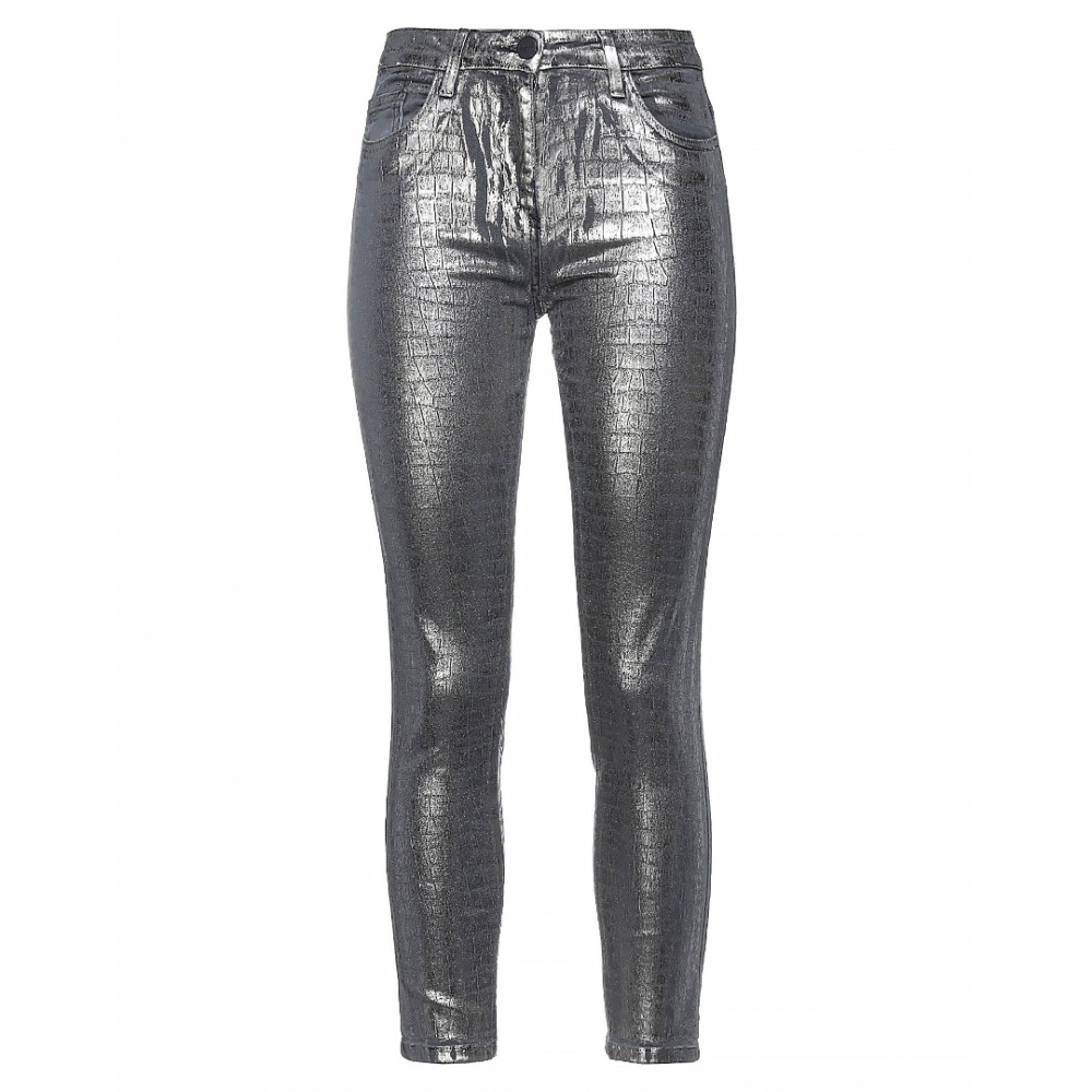 Pinko silberne Jeans