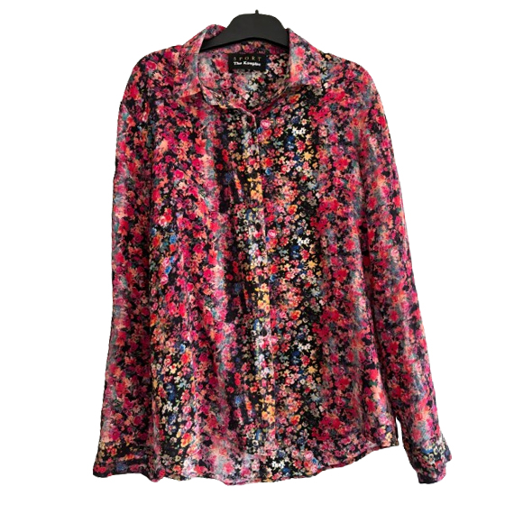 The Kooples silk floral blouse