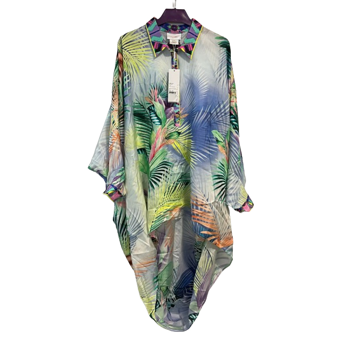 Camilla Silk shirt-dress