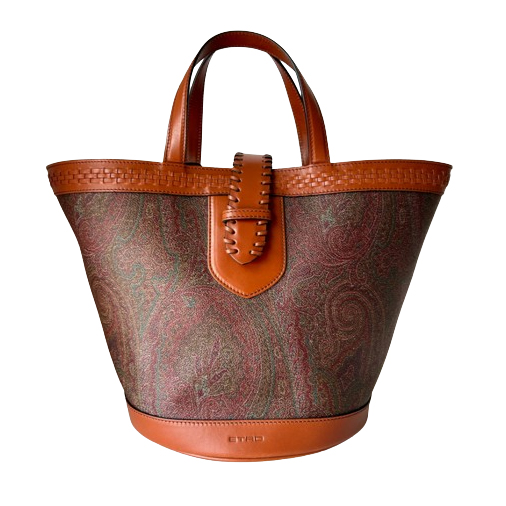 Etro Secchiello Paisley tressé