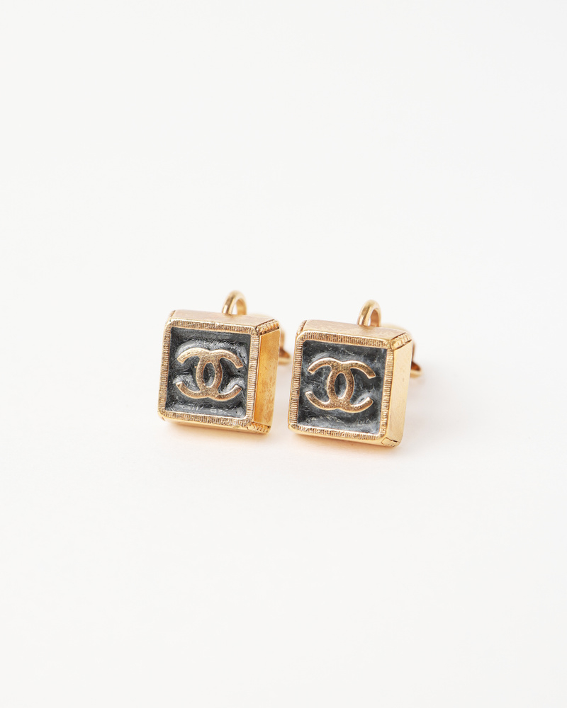 Chanel Cc Earrings