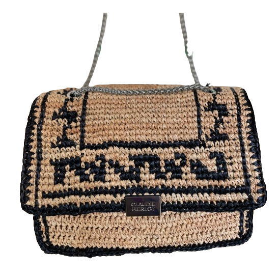 Claudie Pierlot Angelo raffia bag