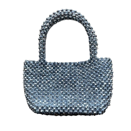 Loeffler Randall Mini-sac Mina à perles étincelantes