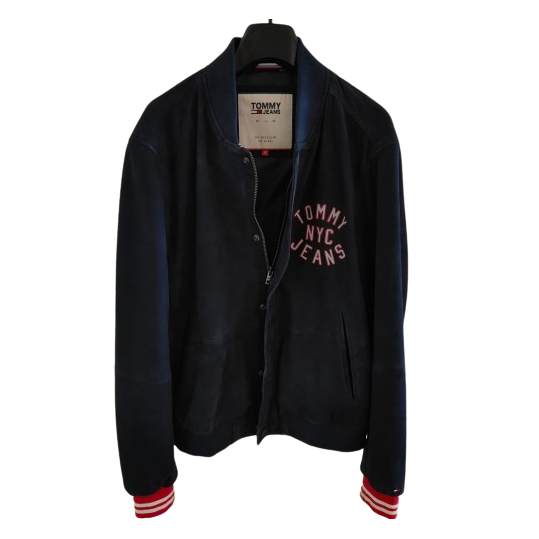 Tommy Hilfiger Blaues Leder