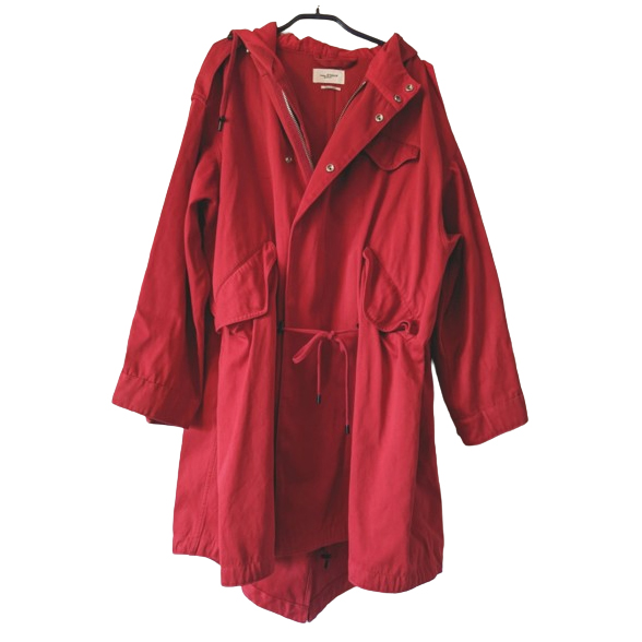 Isabel Marant Etoile Parka rouge mi-saison oversized M-L-XL-XXL