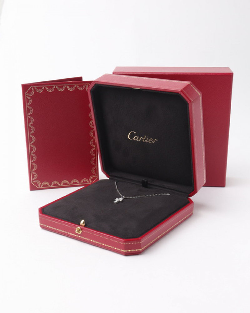 Cartier Cross Diamond Necklace