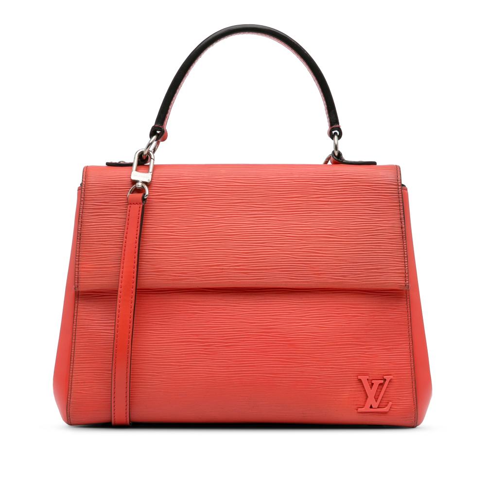 Louis Vuitton B Louis Vuitton Red Epi Leather Leather Epi Cluny BB Spain