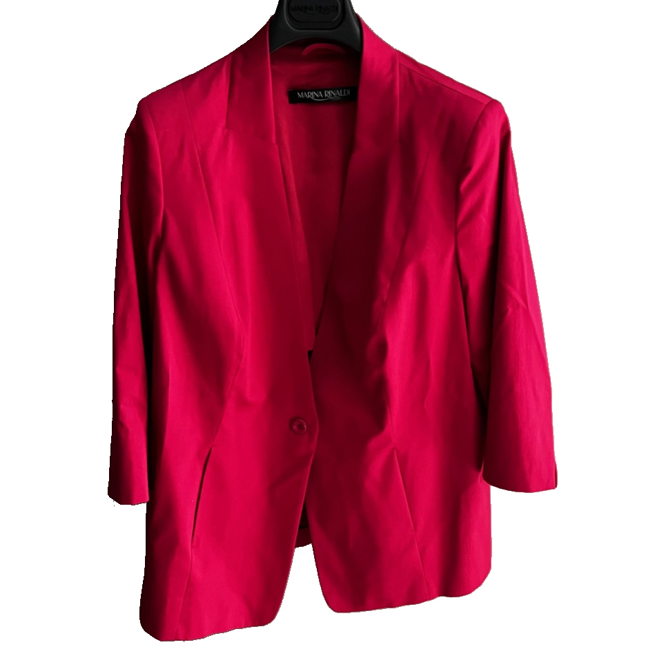 Marina Rinaldi Fuchsia Blazer IT44/CH40