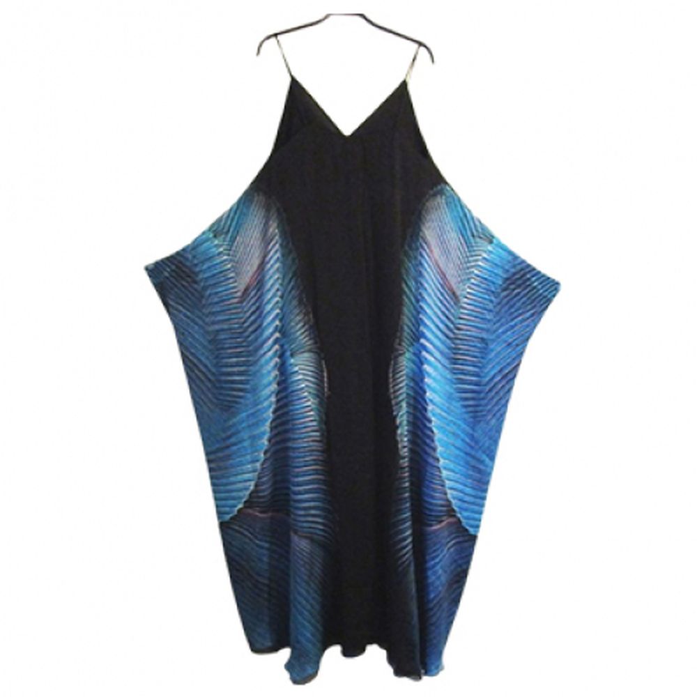 Roberto Cavalli Dress ailes de papillon 100% silk M