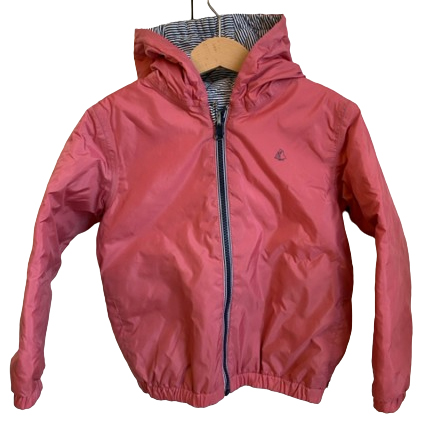 Petit Bateau Warme, wendbare Windjacke