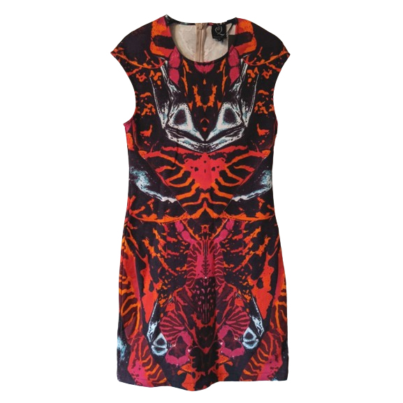 Alexander McQueen Flamboyant dress