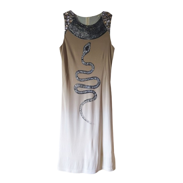 Marc Cain Robe « serpent » avec strass 36-38