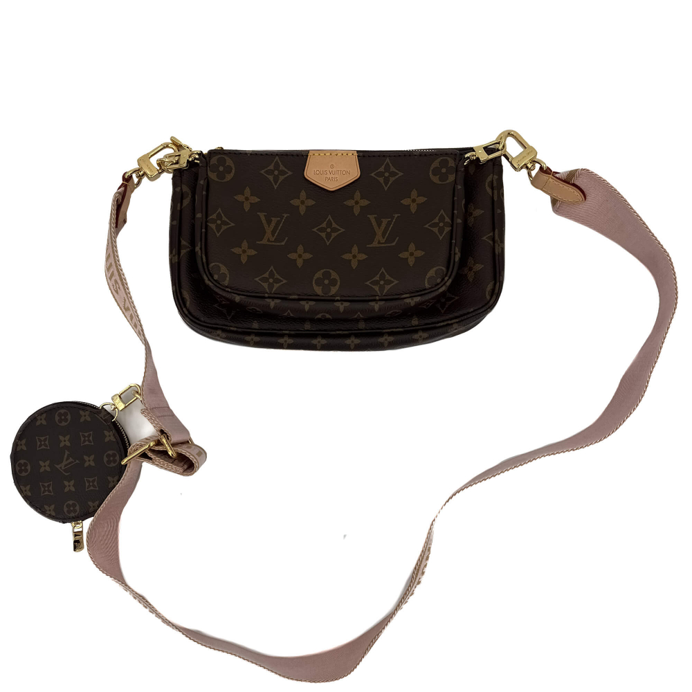 Louis Vuitton Multi Pochette Accessoires Canvas Tote Bag Monogram