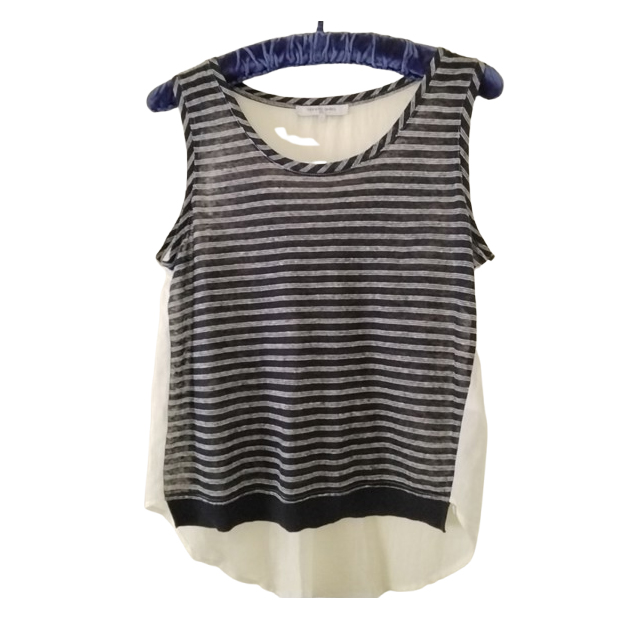 Gerard Darel Top aus Leinen und Baumwolle