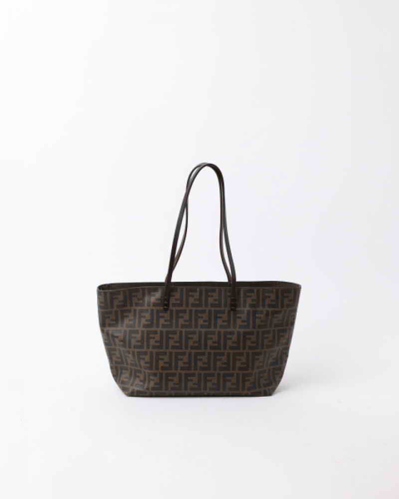Fendi Zucca Roll Tote Bag