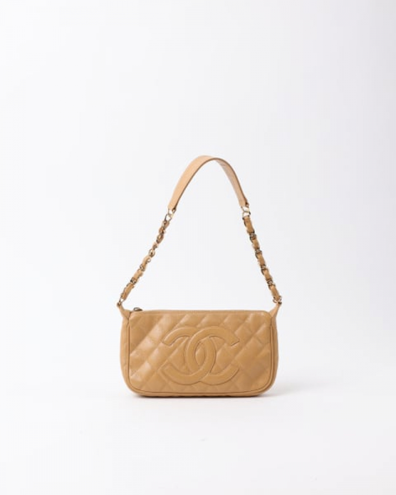 Chanel Classic Cc Caviar Hobo Bag