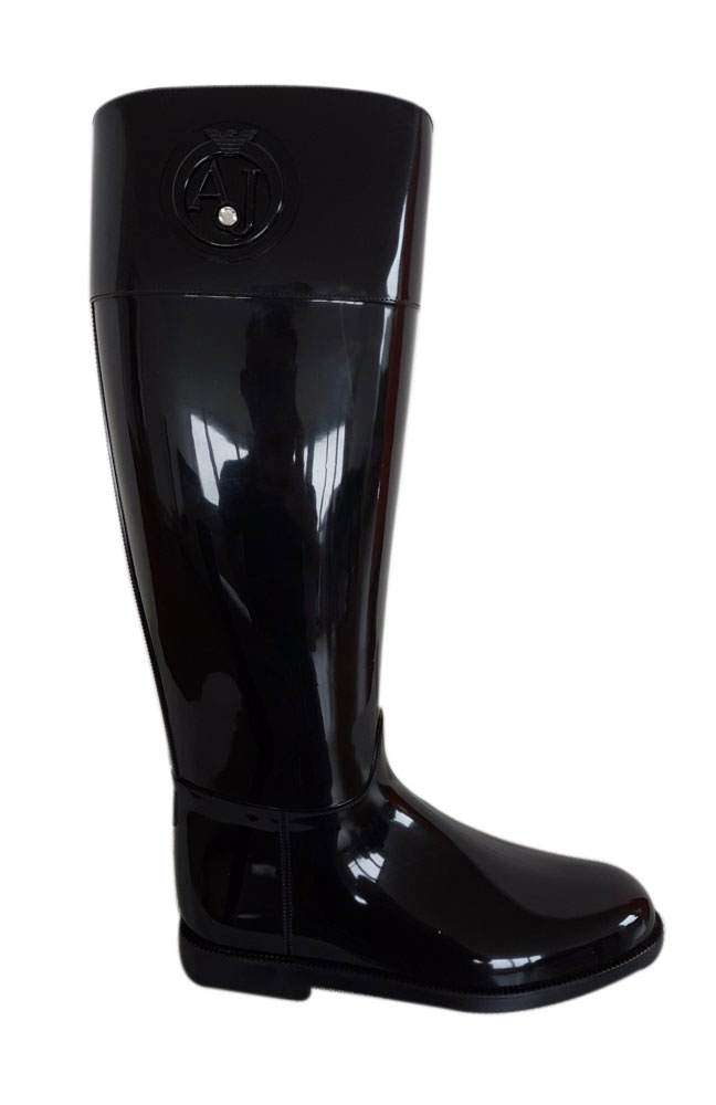 armani jeans rain boots