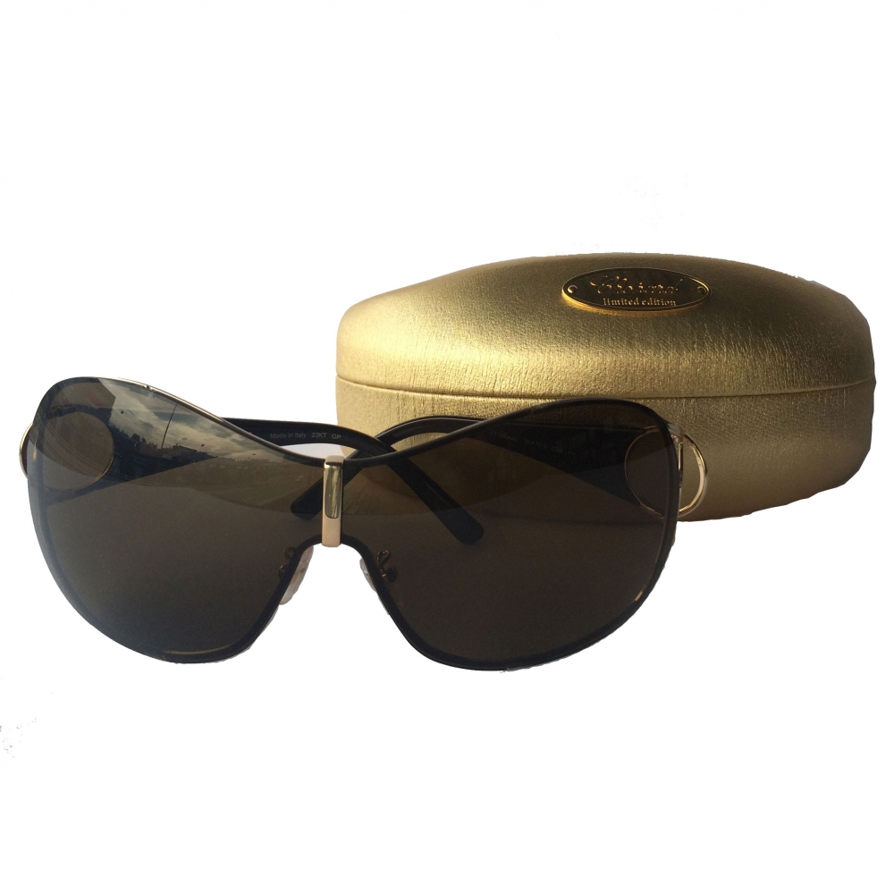 Chopard Braunrahmige Sonnenbrille