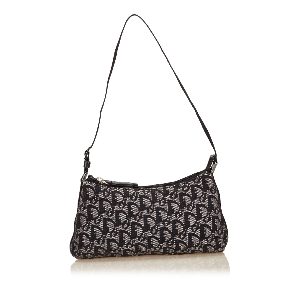 Christian Dior Jacquard Diorissimo Handtasche