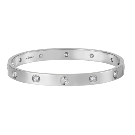 Cartier Armband LOVE 10 Diamanten