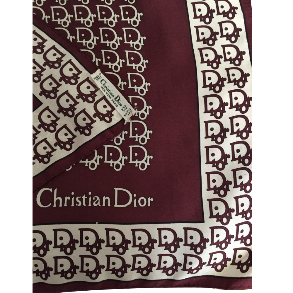 Christian Dior Monogram Dior Foulard Christian Dior Monogramme 