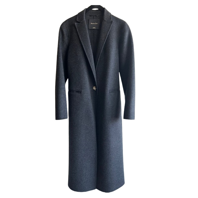Long light wool coat Massimo Dutti MyPrivateDressing