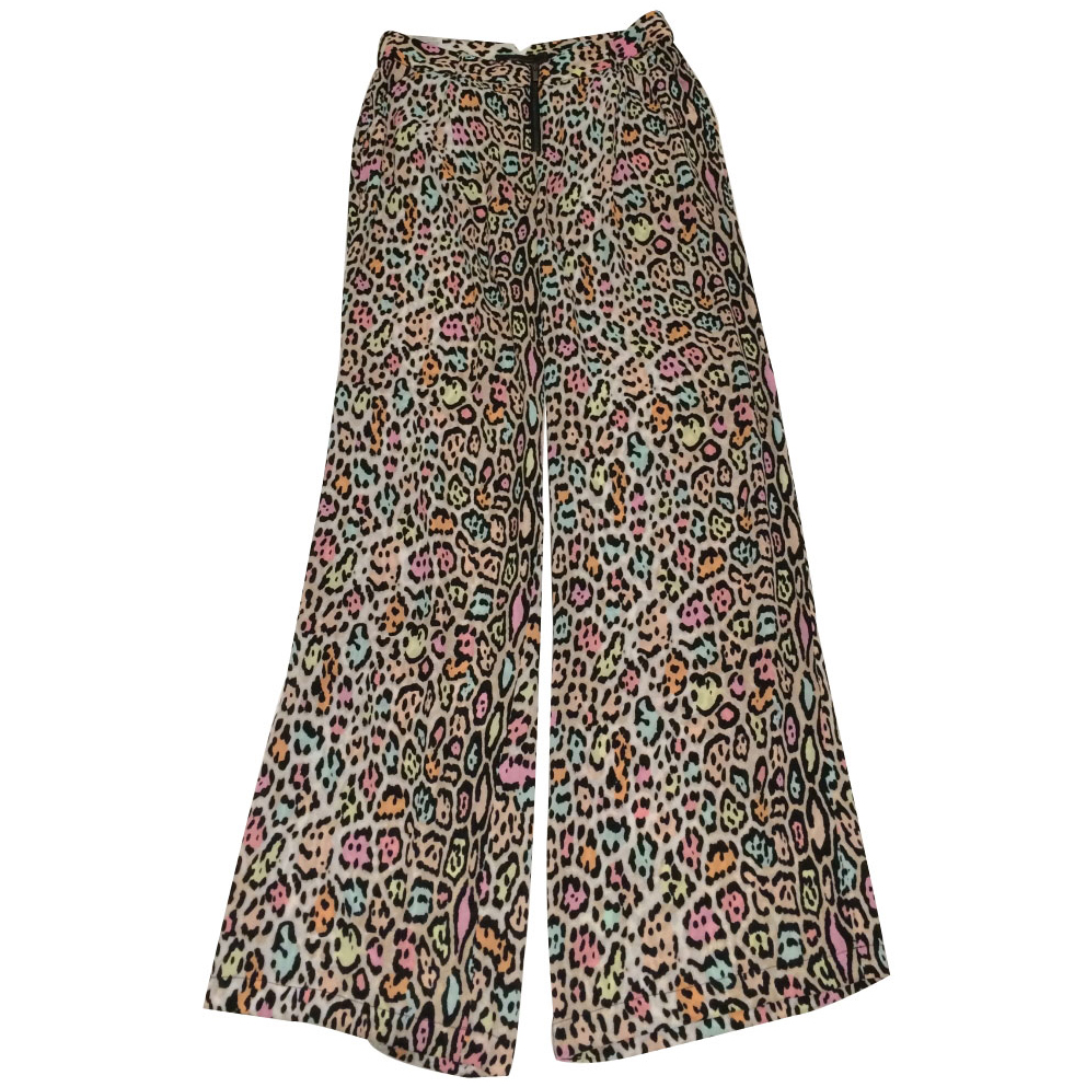 BCBG Max Azria Pantalon imprimé léopard