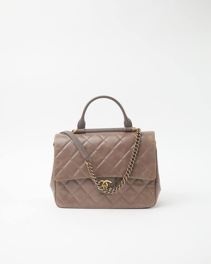 Chanel Paris-rome Gold Bar Bag